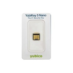 Yubico YubiKey 5 Nano USB Security Key - Ultimate Protection for Your Online Accounts | Fast & Reliable 